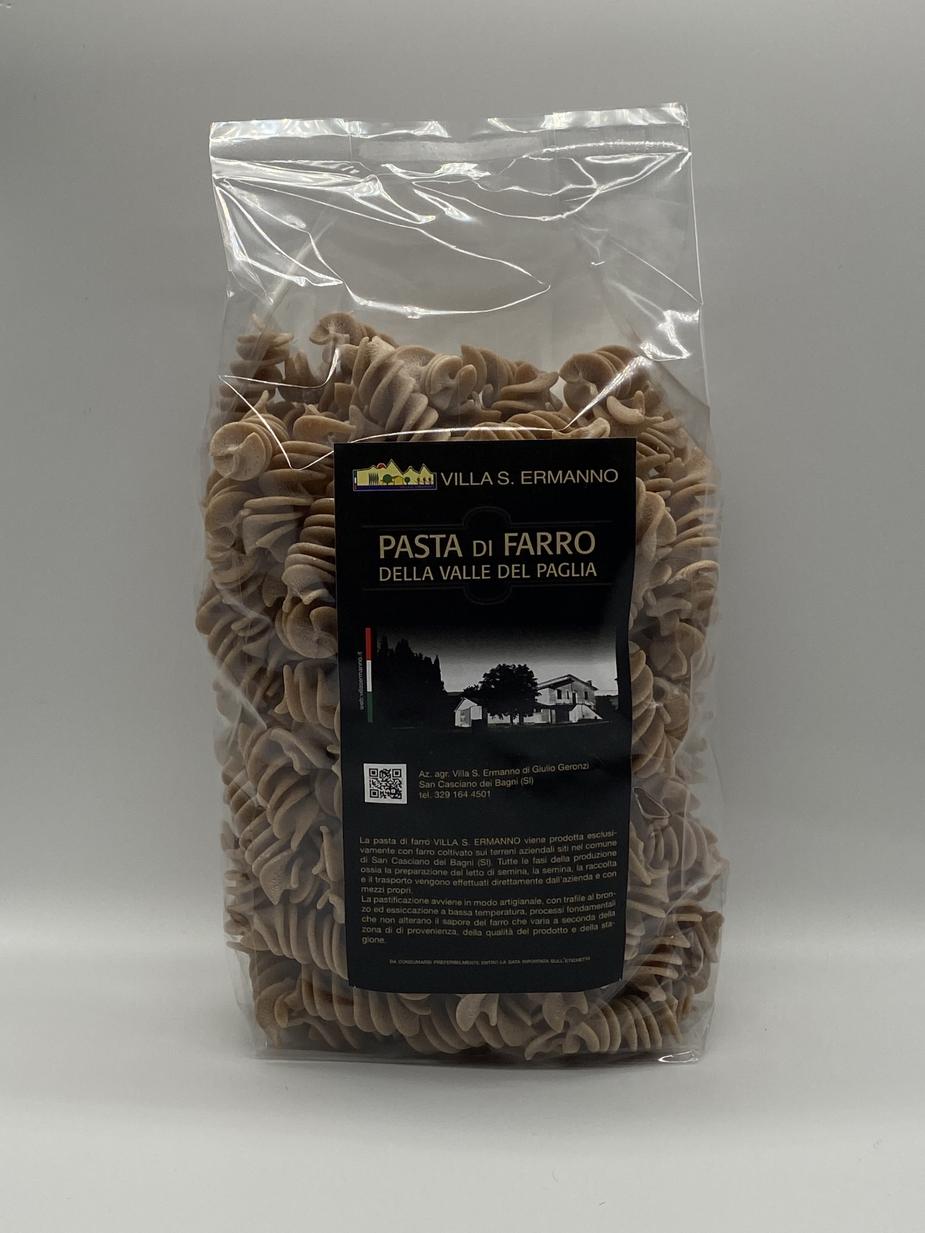 Pasta Di Farro - Fusilli [Offerta 12 Pack] - Azienda Agricola Villa  S.Ermanno